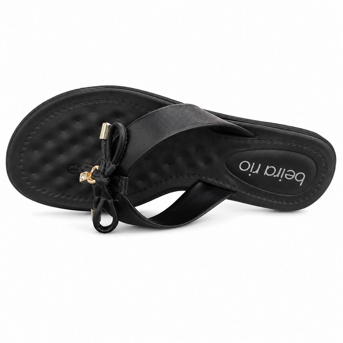 Tamanco Beira Rio Conforto 8224.873 Preto Preto 3