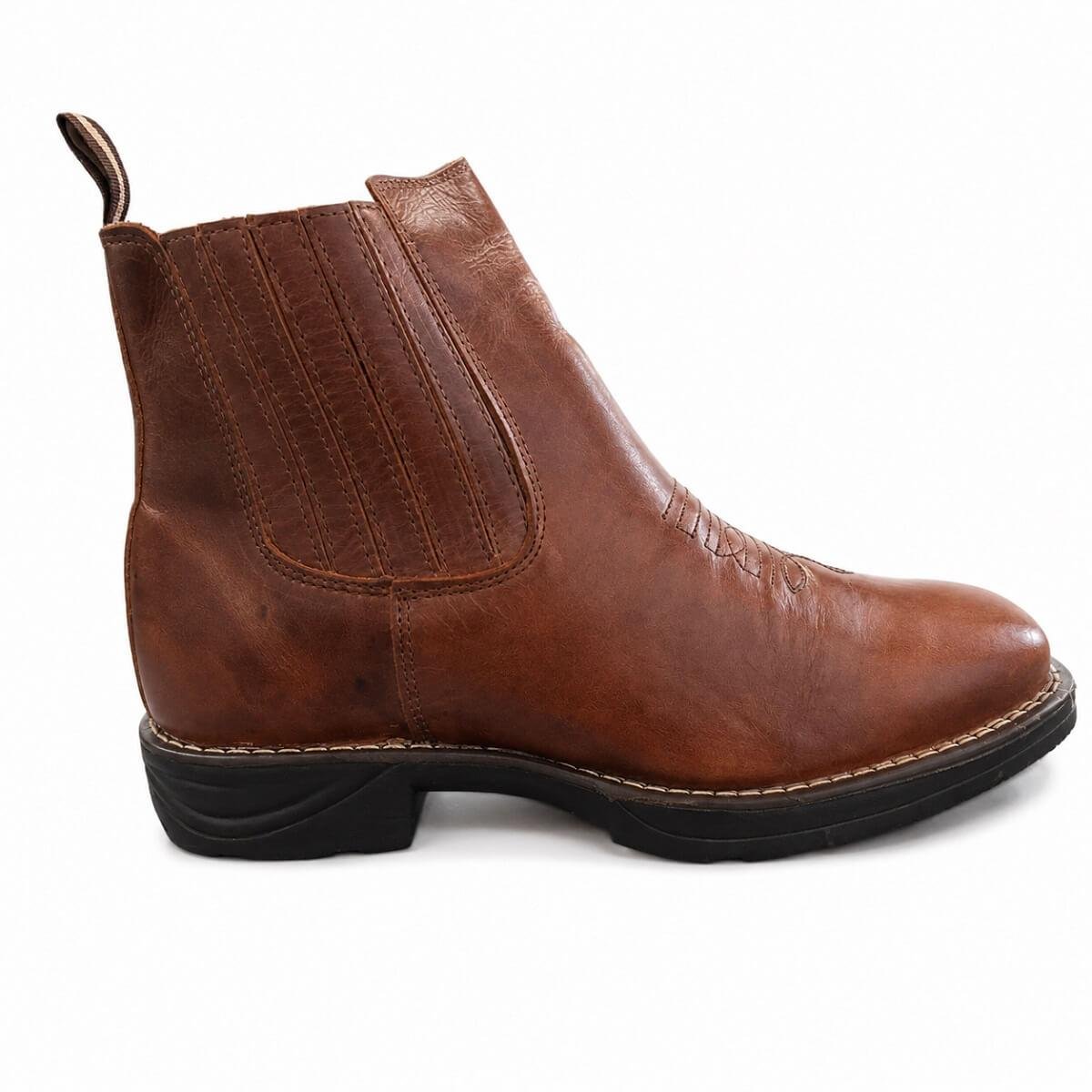 Botina Country Masculina Big Bull Boots 2750 Marrom