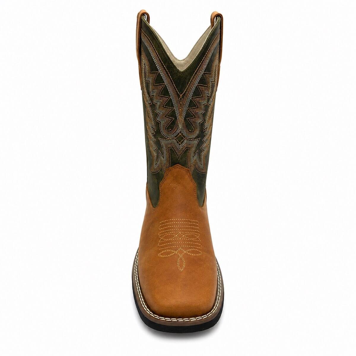 Bota Texana Masculina Cano Médio Big Bull Country 900-440C Marrom Marrom 3