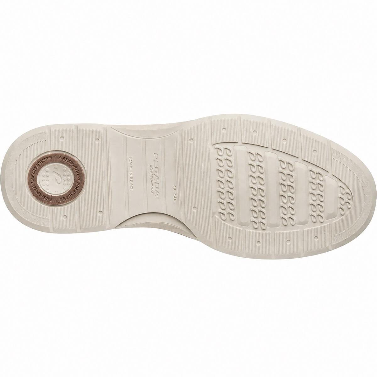Bota Coturno Cano Curto Couro Masculino Pegada 126751 Preto Preto 4