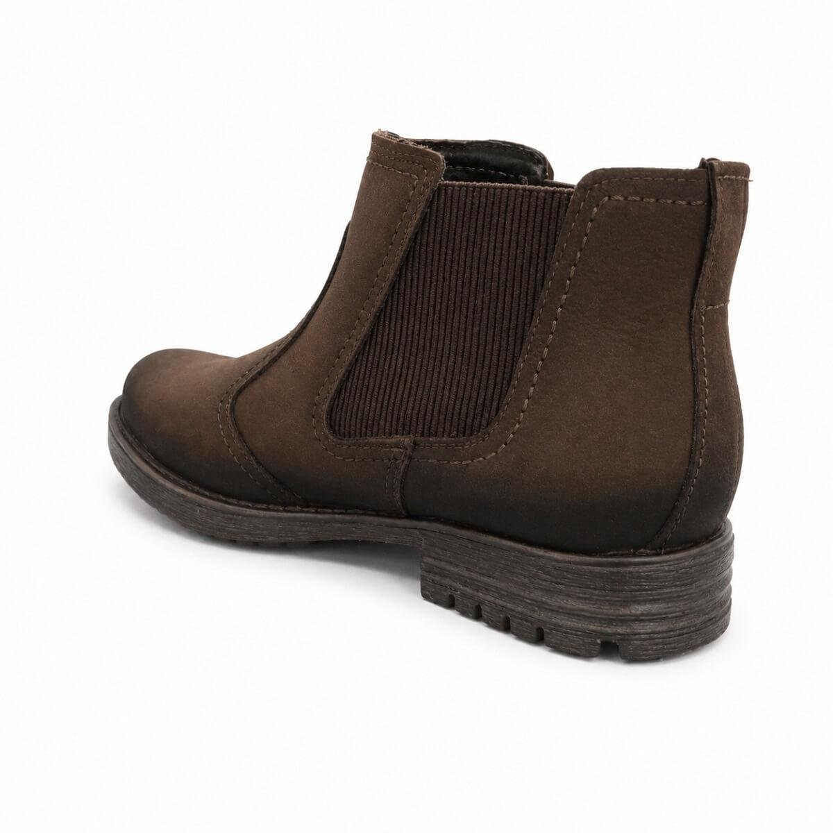 Botina Couro Masculino Pegada 180788 Marrom Marrom 2