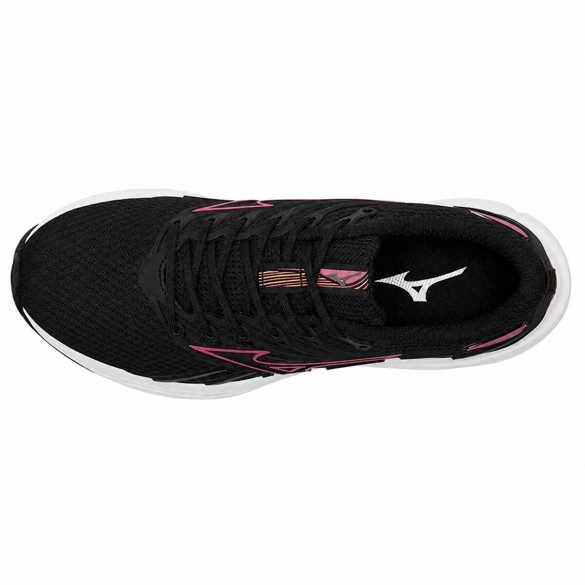 Tênis Esportivo Feminino Mizuno Jet 8 Preto Preto 3