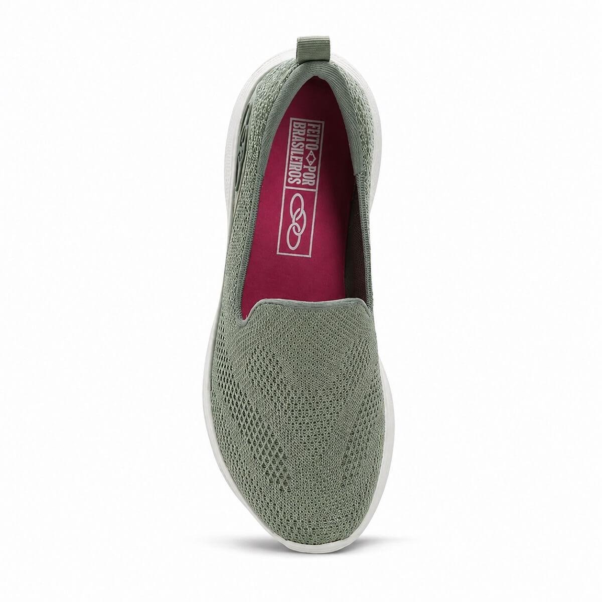 Tênis Slip On Feminino Olympikus Safira Verde Verde 4