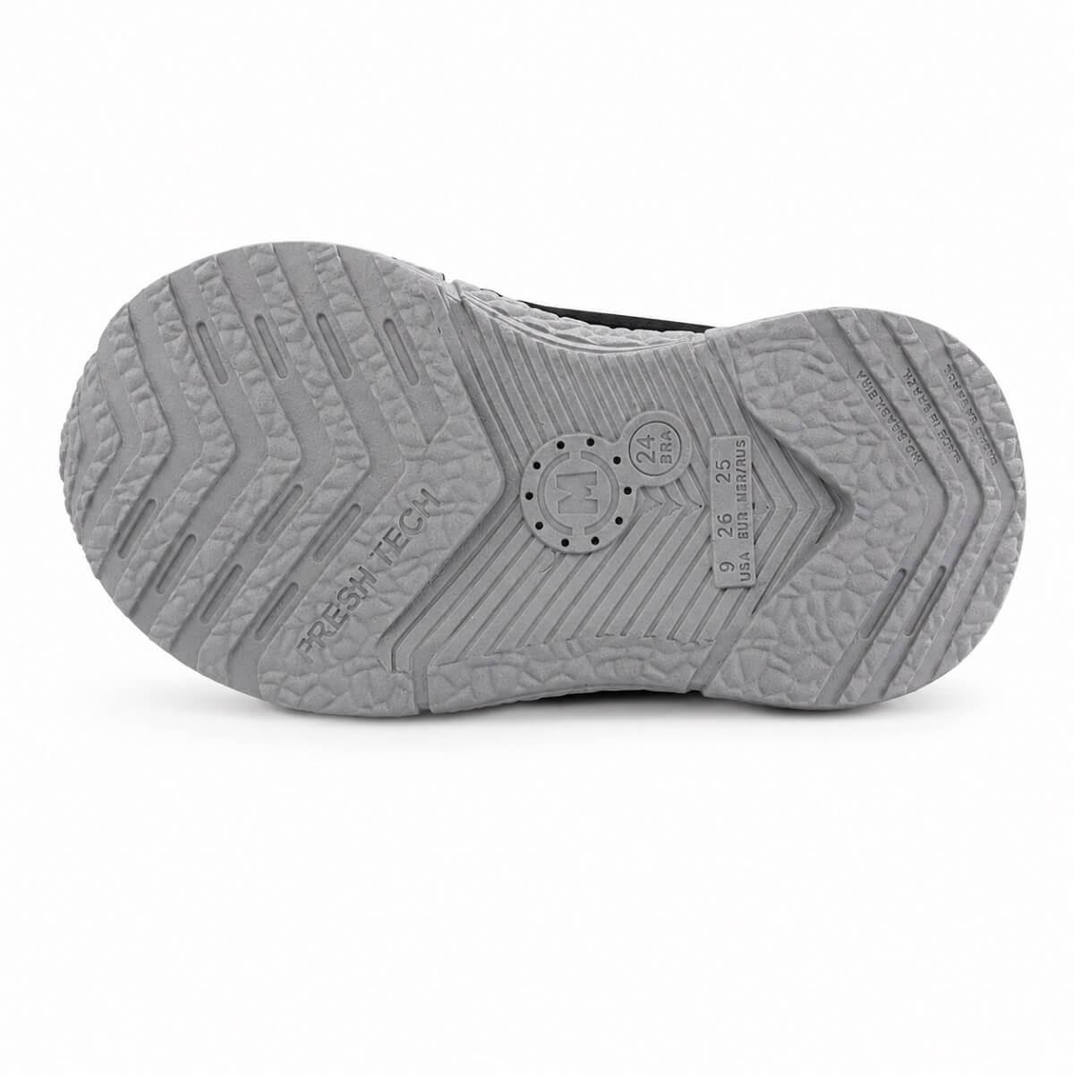 Tênis Slip-on Infantil Menino Molekinho 2609.131 Preto Preto 4