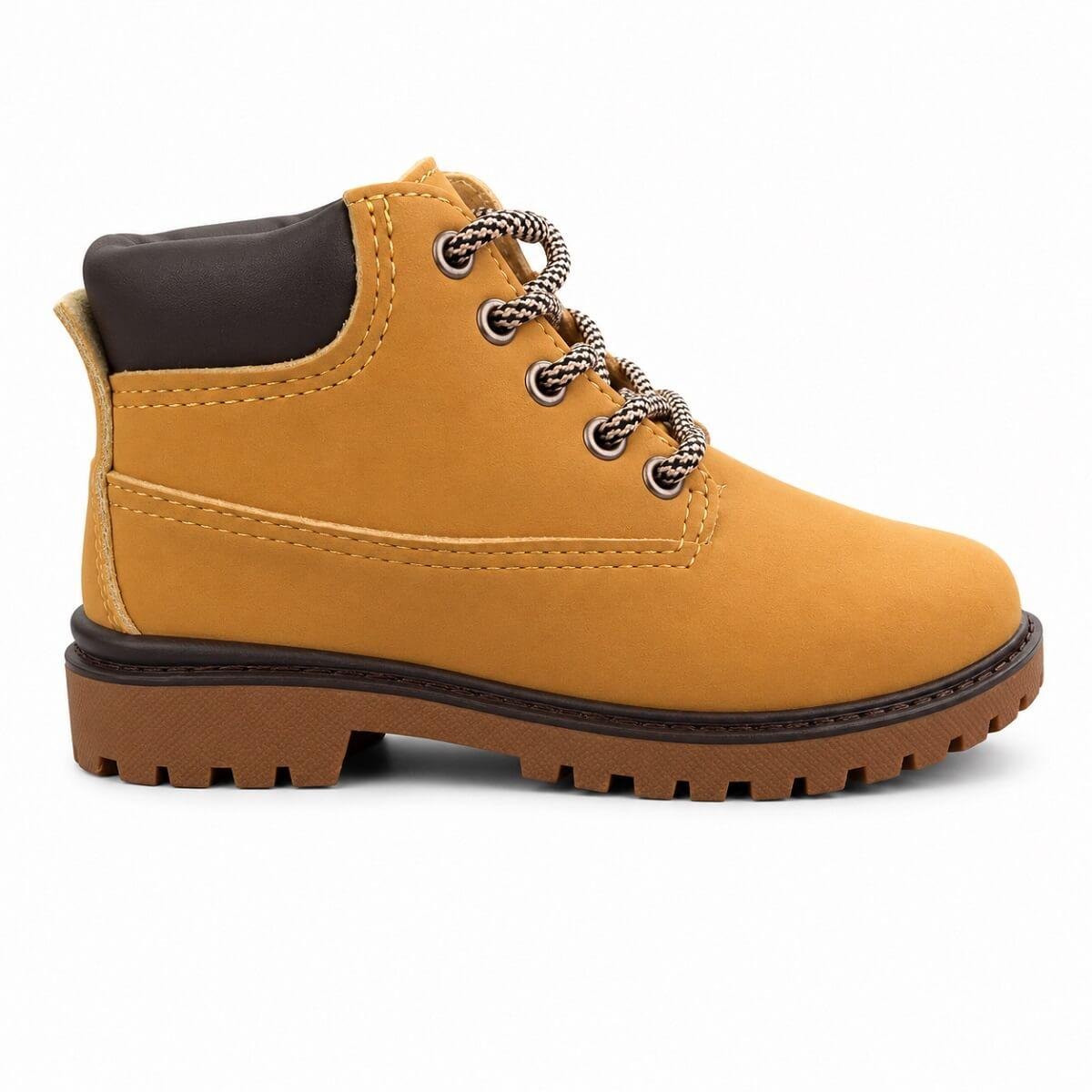 Coturno Infantil Menino Molekinho 2144.214 Mostarda Marrom 2