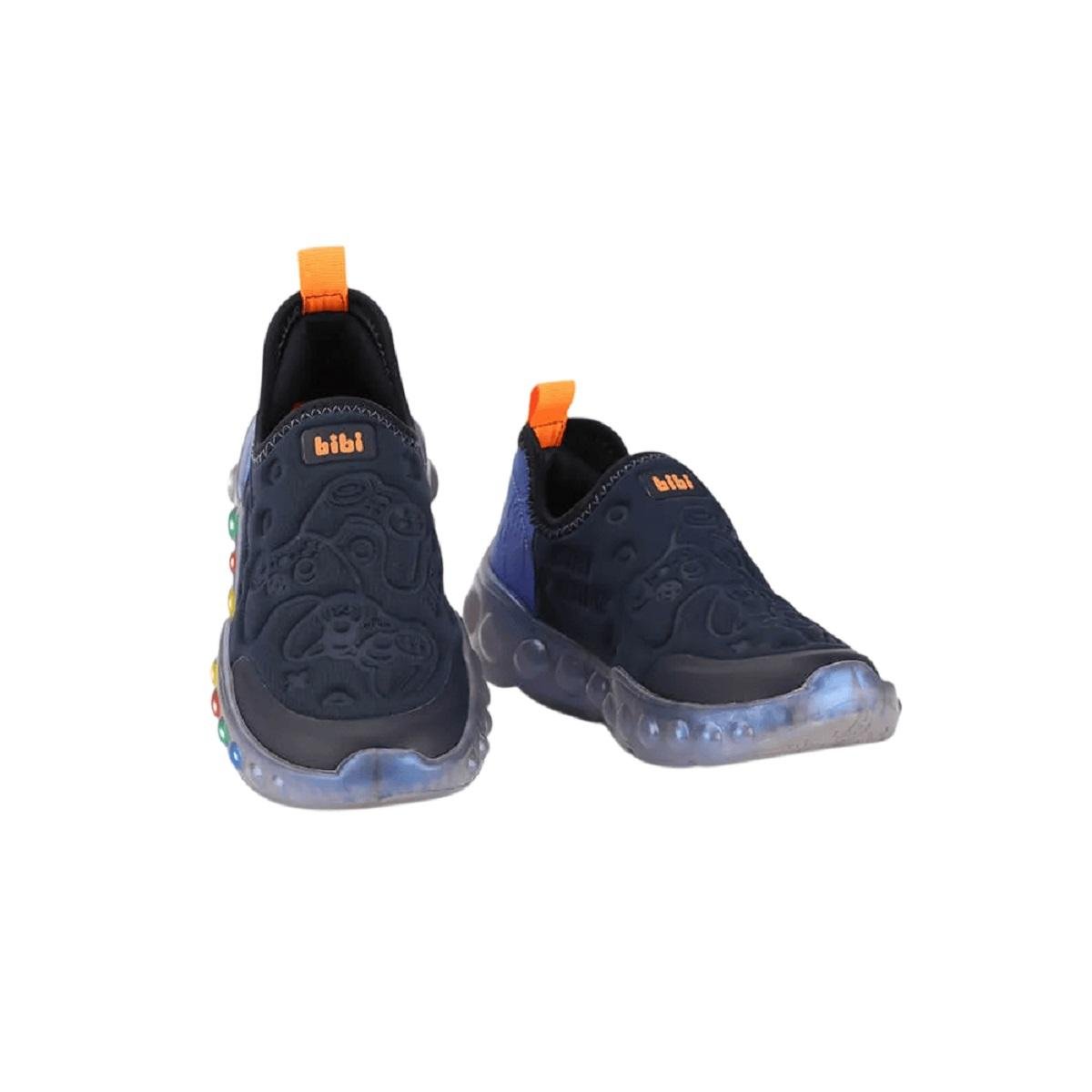 Tênis Slip On Infantil Menino Roller Com Luz Bibi Marinho Marinho 3