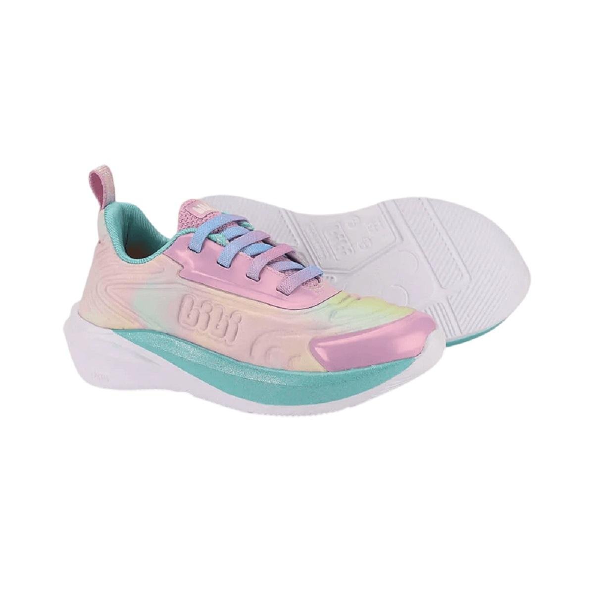Tênis Casual Infantil Menina Volt 2.0 Bibi Rosa Rosa 4
