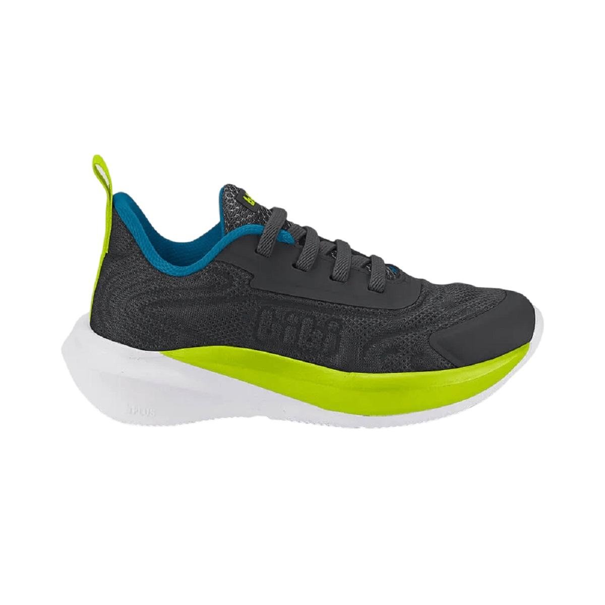 Tênis Casual Infantil Menino Volt 2.0 Bibi Grafite