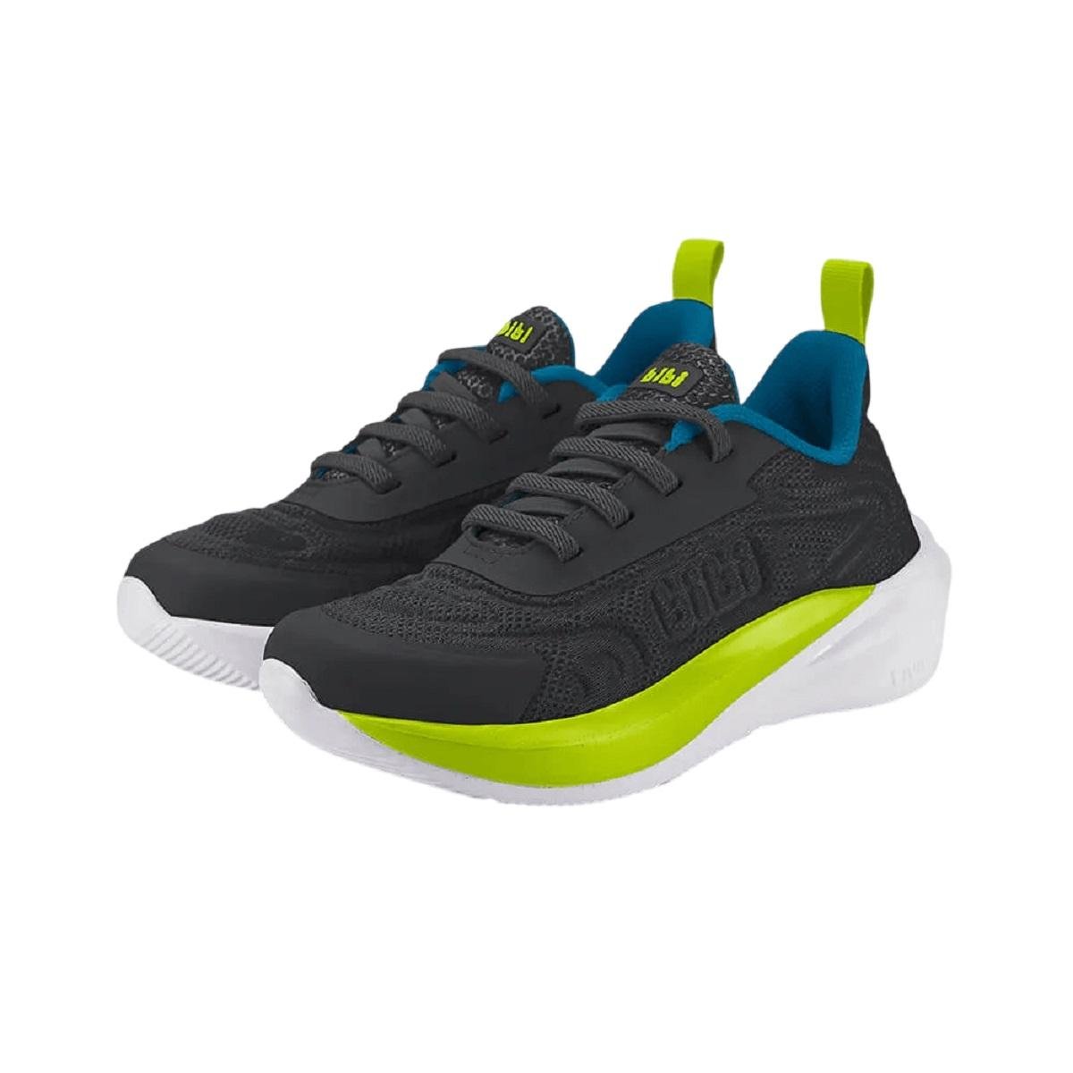 Tênis Casual Infantil Menino Volt 2.0 Bibi Grafite Preto 2