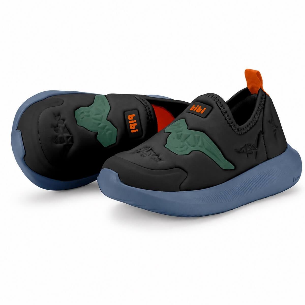 Tênis Slip On Infantil Menino Flash Bibi Preto Preto 3