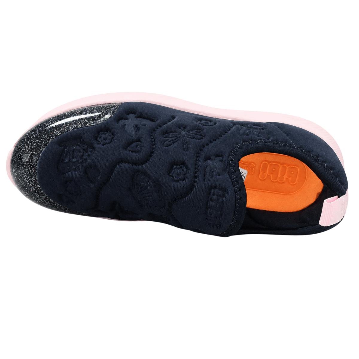 Tênis Slip On Infantil Menina Action Bibi Marinho Marinho 3