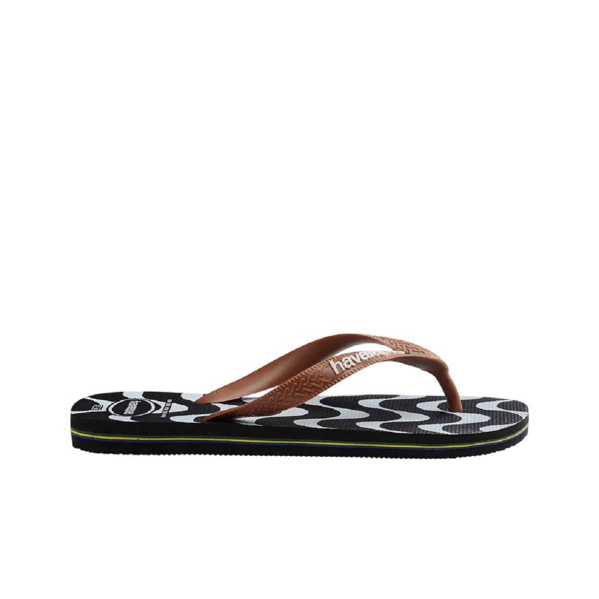 Chinelo Feminino Havaianas Top Copacabana Brasil 4150743 Preto Preto 2