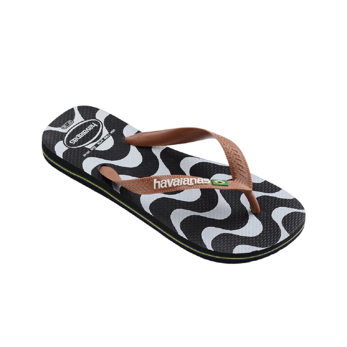 Chinelo Feminino Havaianas Top Copacabana Brasil 4150743 Preto Preto 3