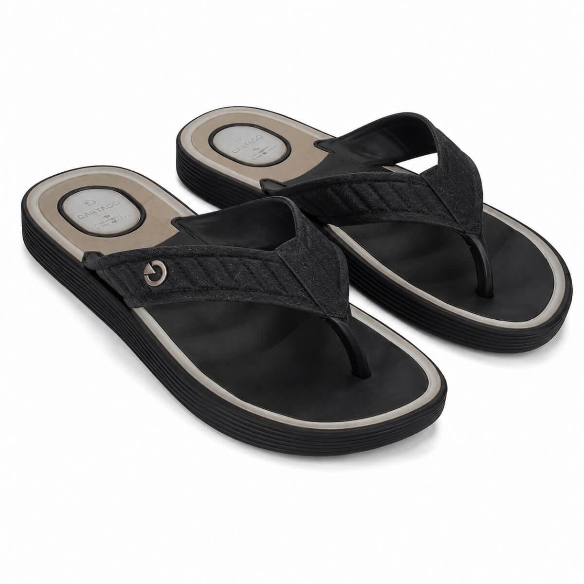 Chinelo Masculino Cartago Durban 12640 Preto Preto 3