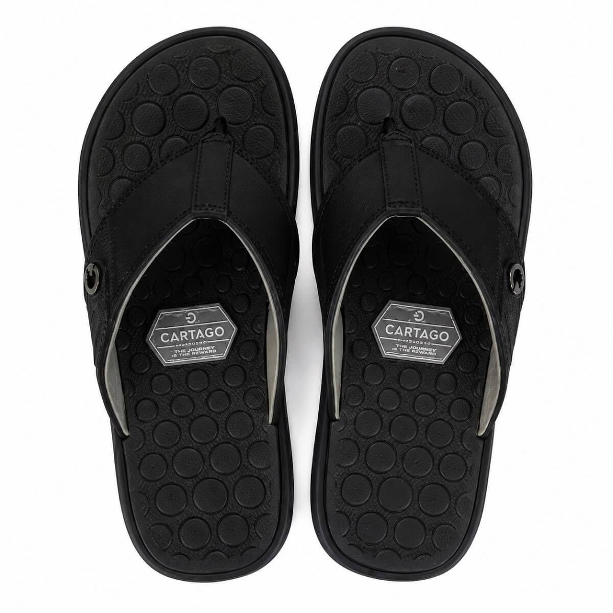 Chinelo Masculino Cartago Veneto 12618 Preto