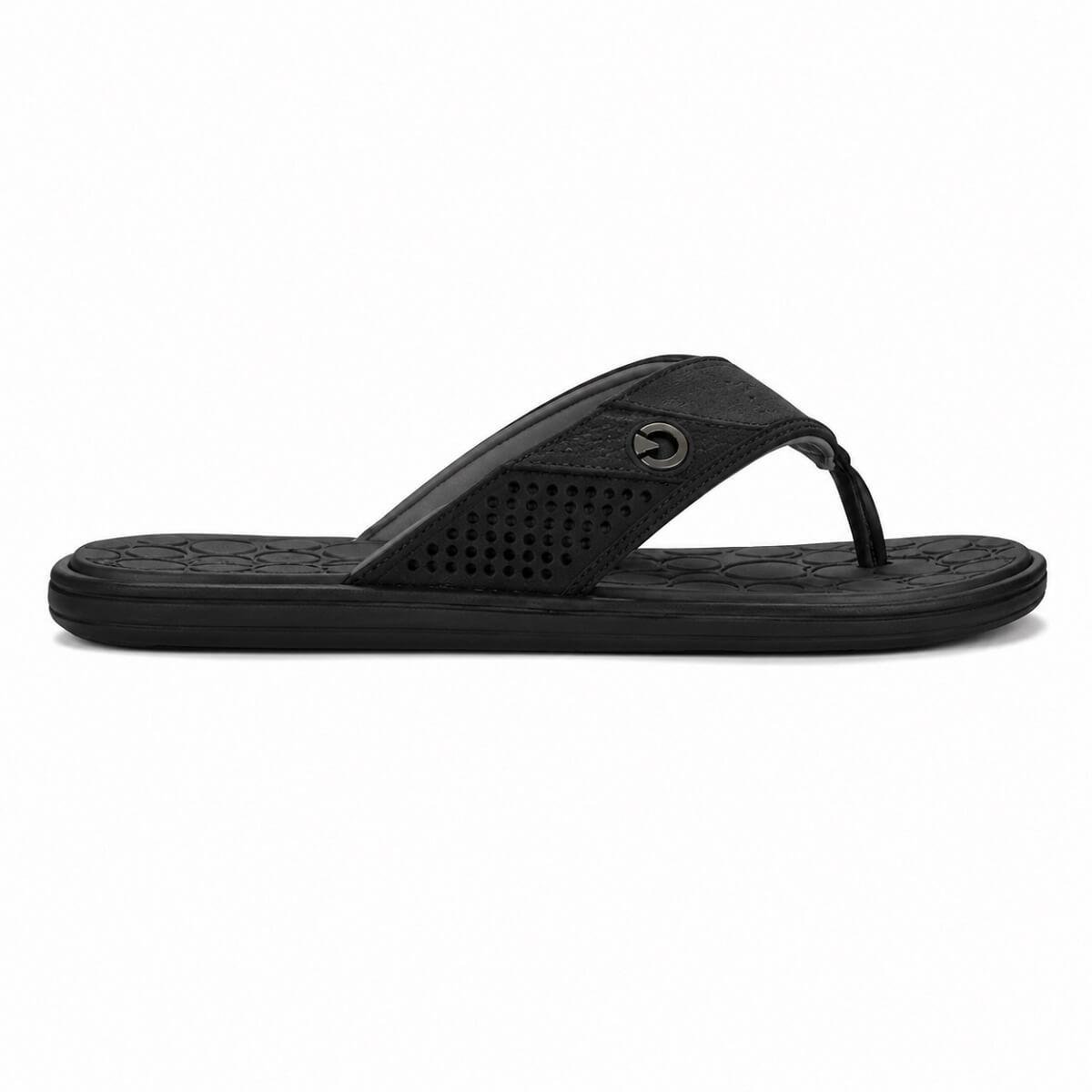 Chinelo Masculino Cartago Veneto 12618 Preto Preto 2
