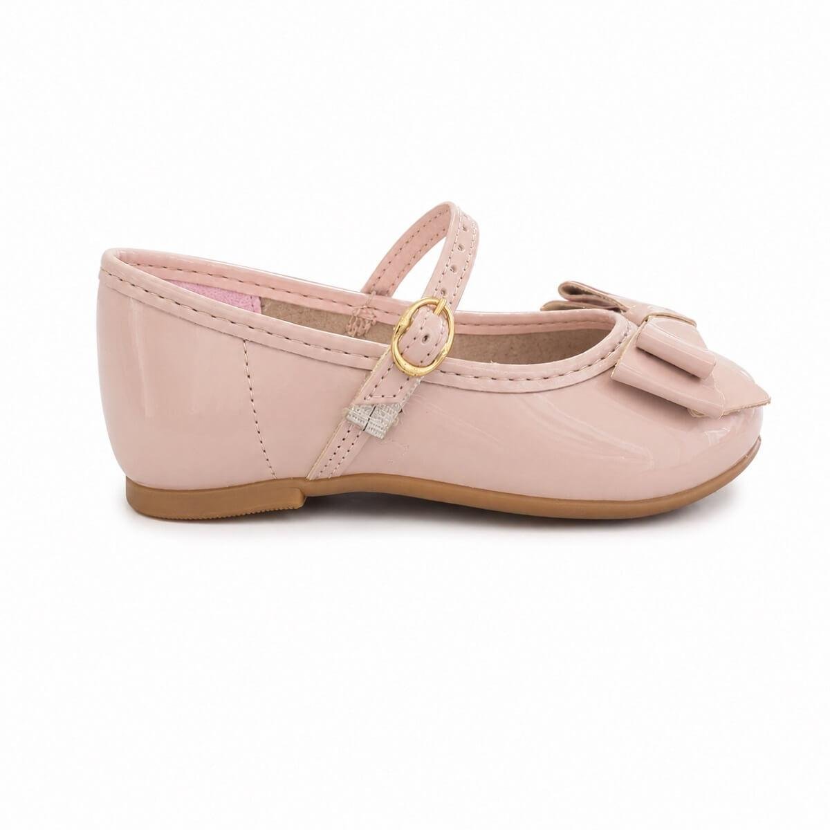 Sapatilha Metalizada Infantil Menina Molekinha 2106.1043 Rosa