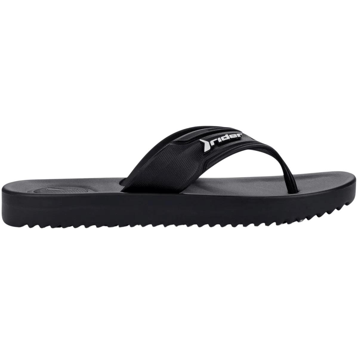 Chinelo Masculino Rider Trace Preto Preto 2