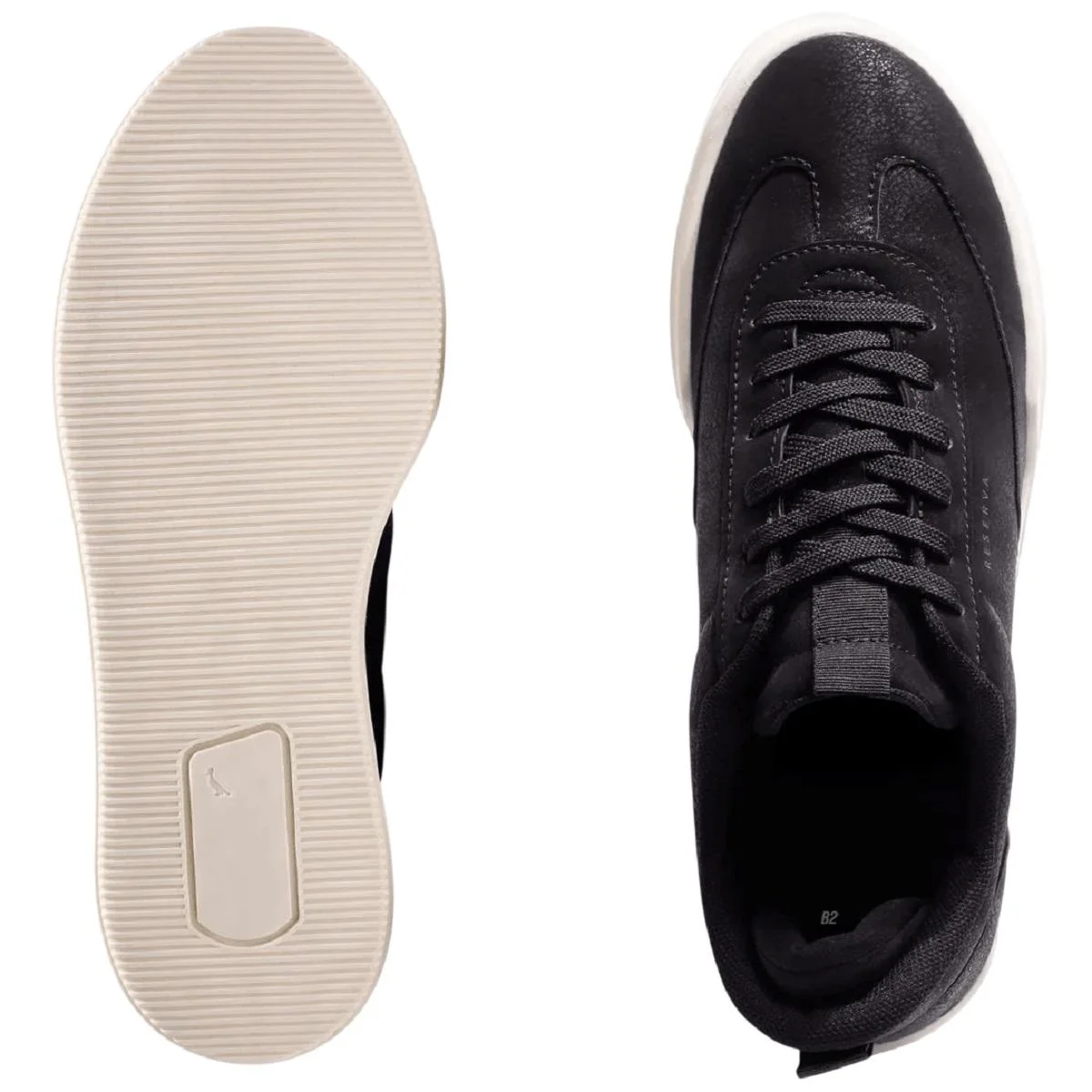 Sapatênis Casual Masculino Reserva Cross Preto Preto 5
