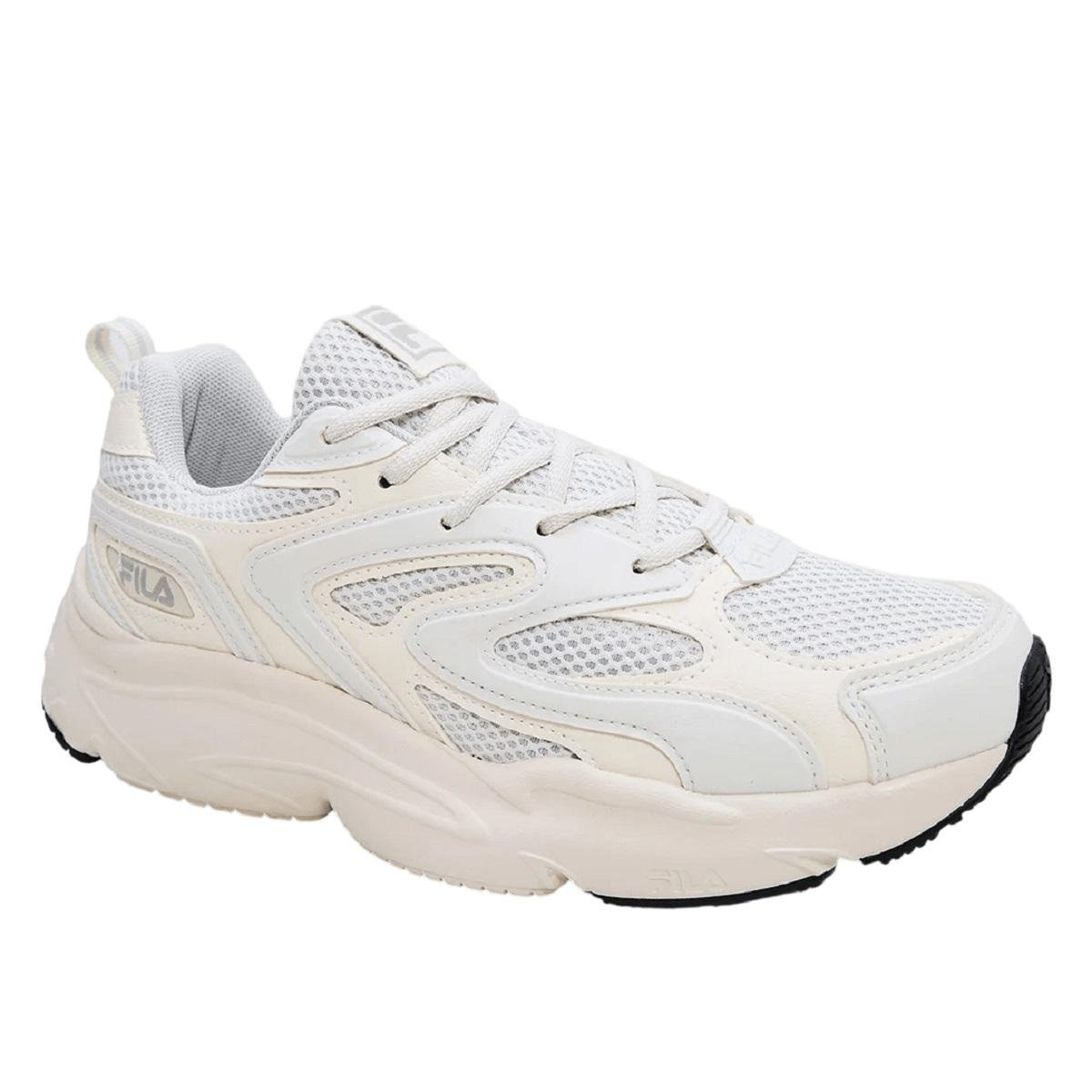 Tênis Chunky Casual Masculino Fila Buzzard Bold Bege Bege 2
