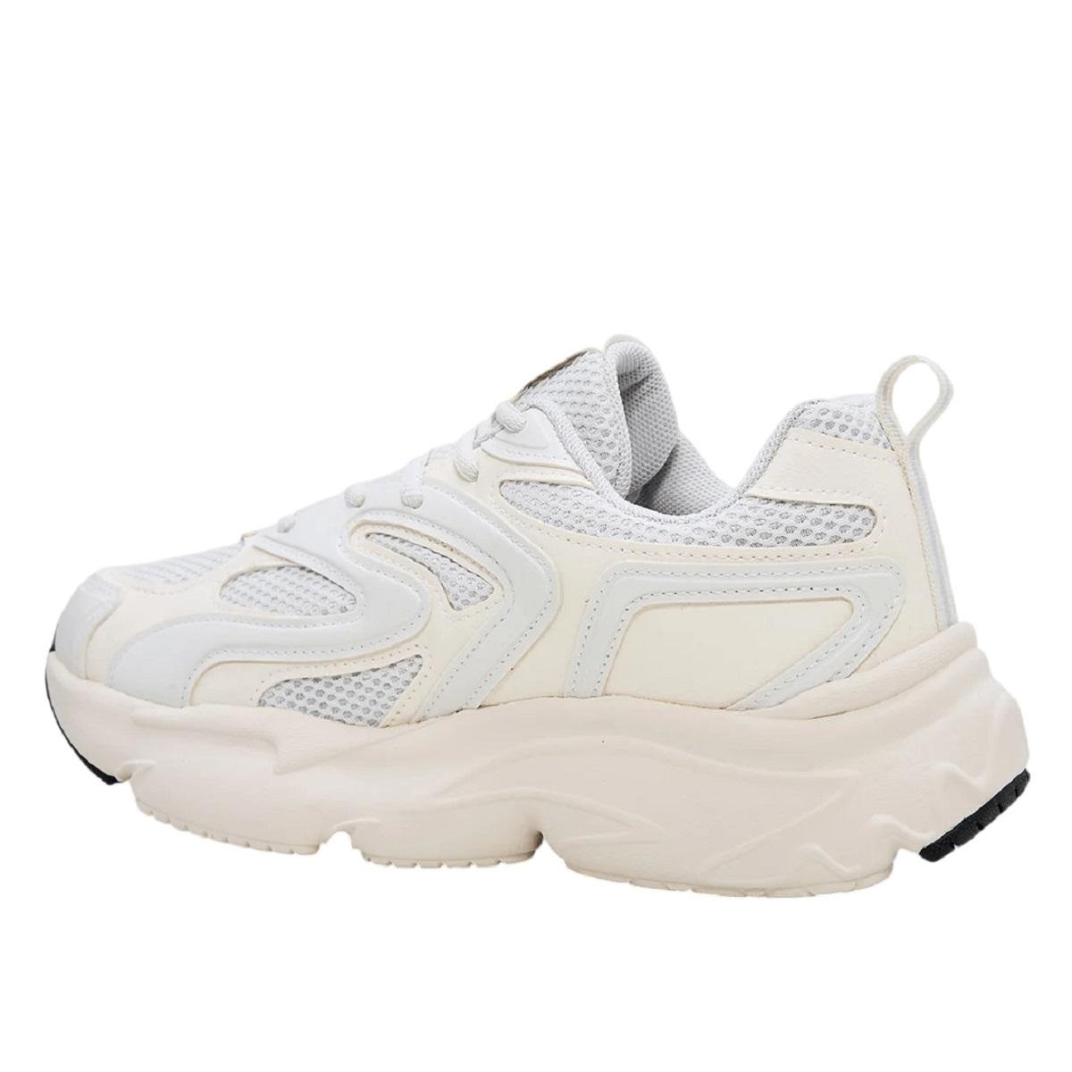 Tênis Chunky Casual Masculino Fila Buzzard Bold Bege Bege 3