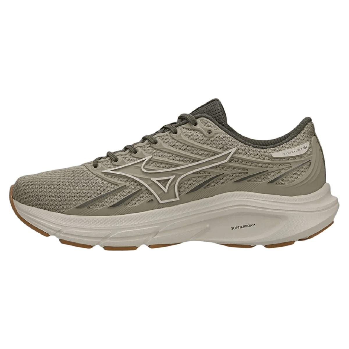 Tênis Esportivo Masculino Corrida Mizuno Jet 8 Verde Verde 2