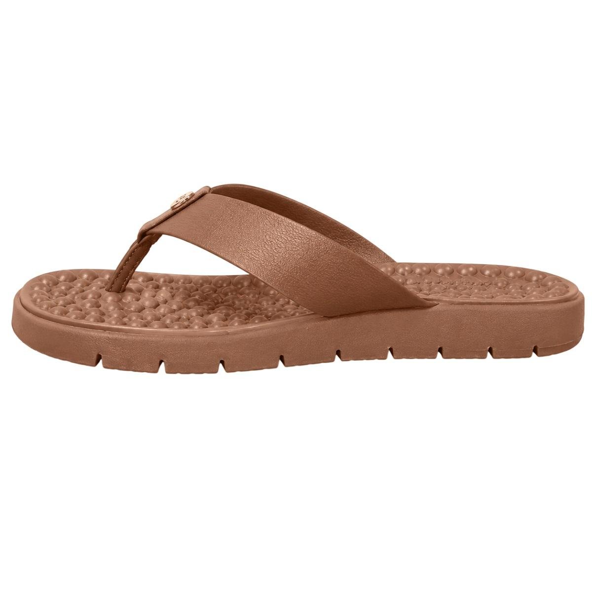 Rasteira Feminina Modare Ultraconforto 7162.331 Marrom Marrom 2