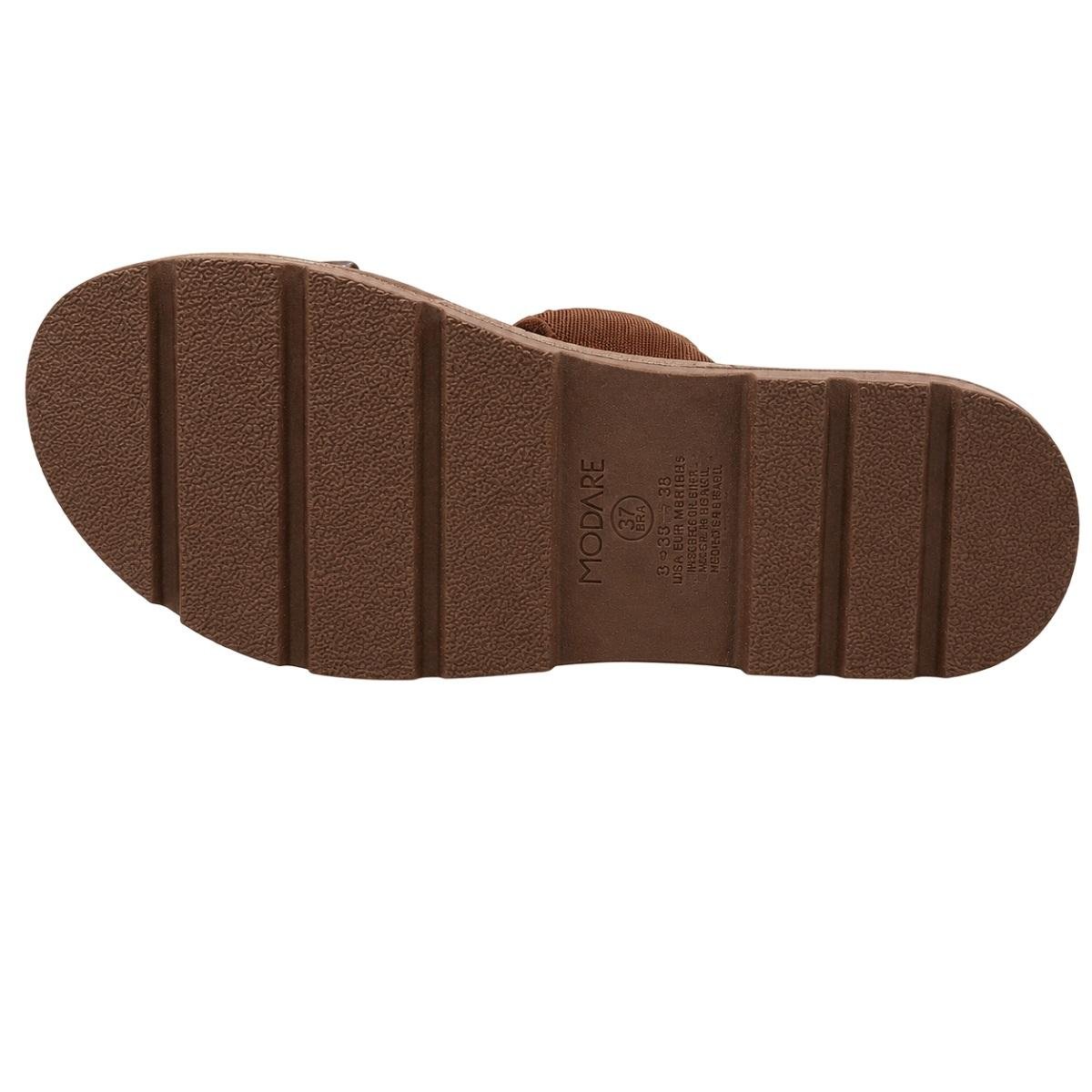 Tamanco Papete Feminina Modare Ultraconforto 7132.138 Marrom Marrom 4