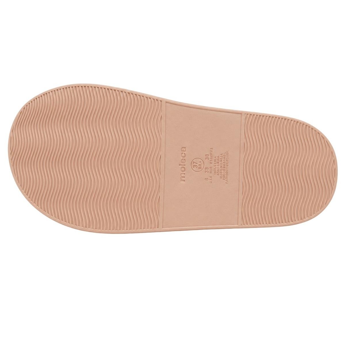 Tamanco Papete Feminino Moleca 5469.321 Nude Bege 4