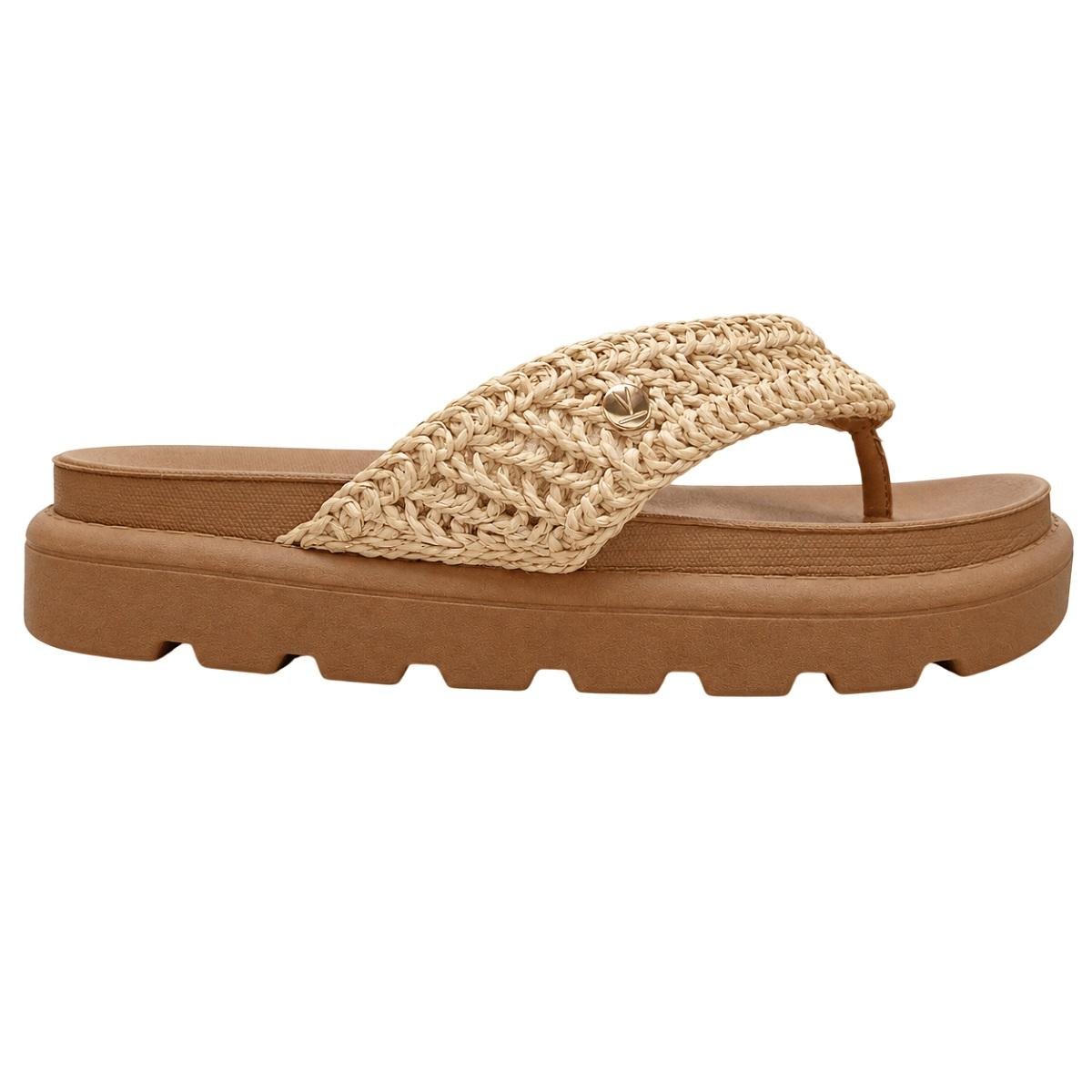Tamanco Papete Feminino Vizzano 6510.134 Camel