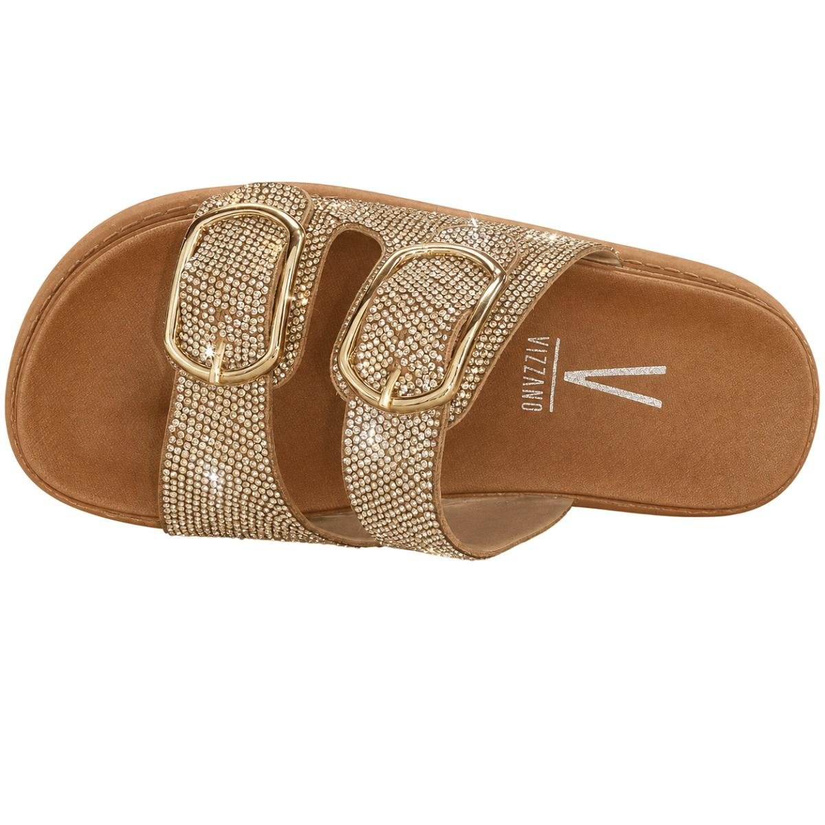 Tamanco Papete Feminino Vizzano 6510.135 Bege Bege 3
