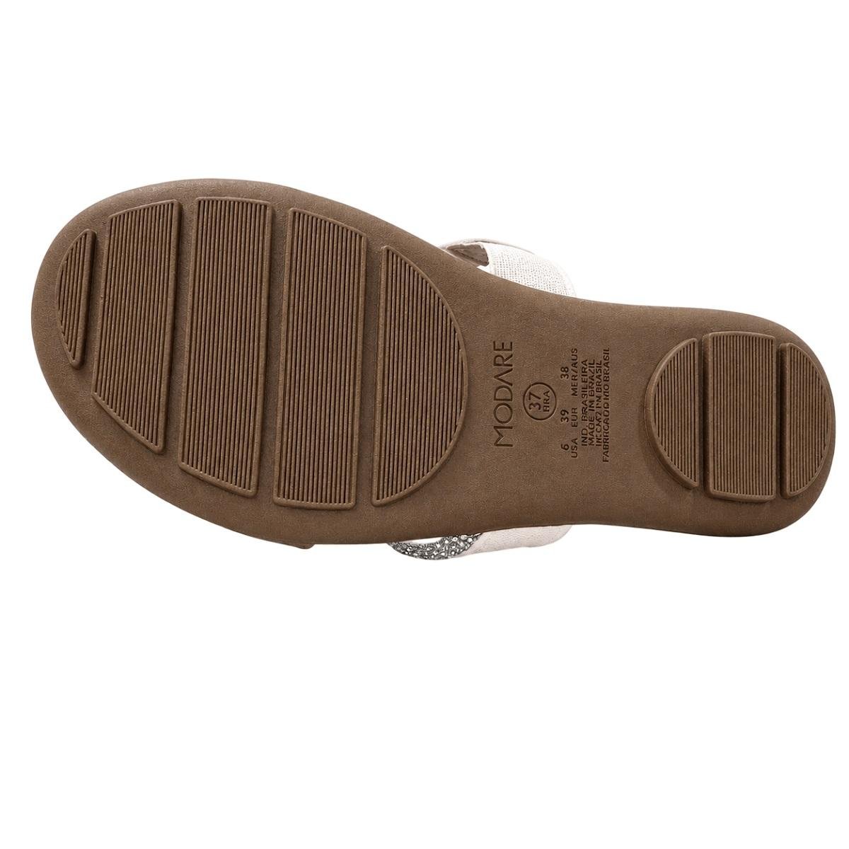 Rasteira Feminina Modare Ultraconforto 7163.138 Nude Bege 4
