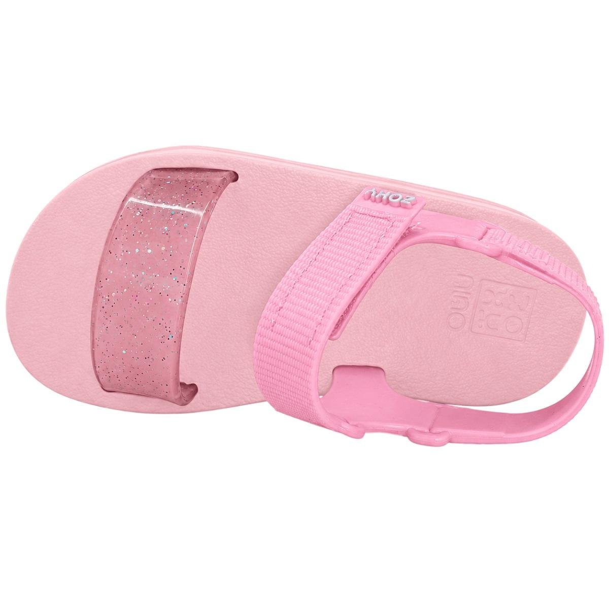 Sandalia Infantil Menina Zaxy Moderninha 18501-CG316 Rosa Rosa 3