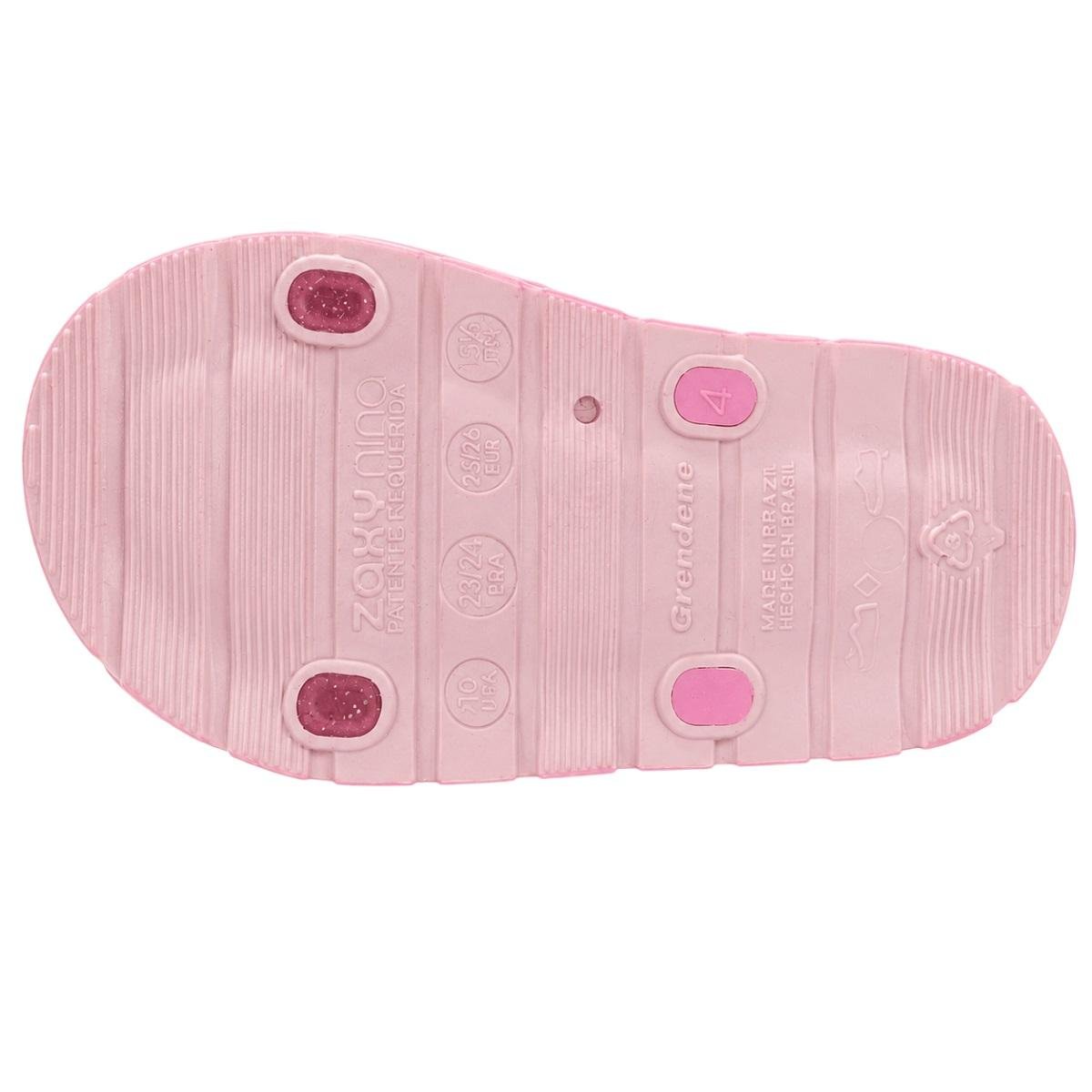 Sandalia Infantil Menina Zaxy Moderninha 18501-CG316 Rosa Rosa 4