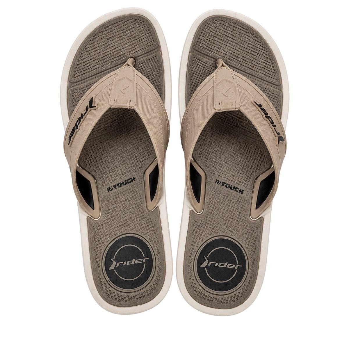 Chinelo Masculino Rider Trace Plus 12634 Bege