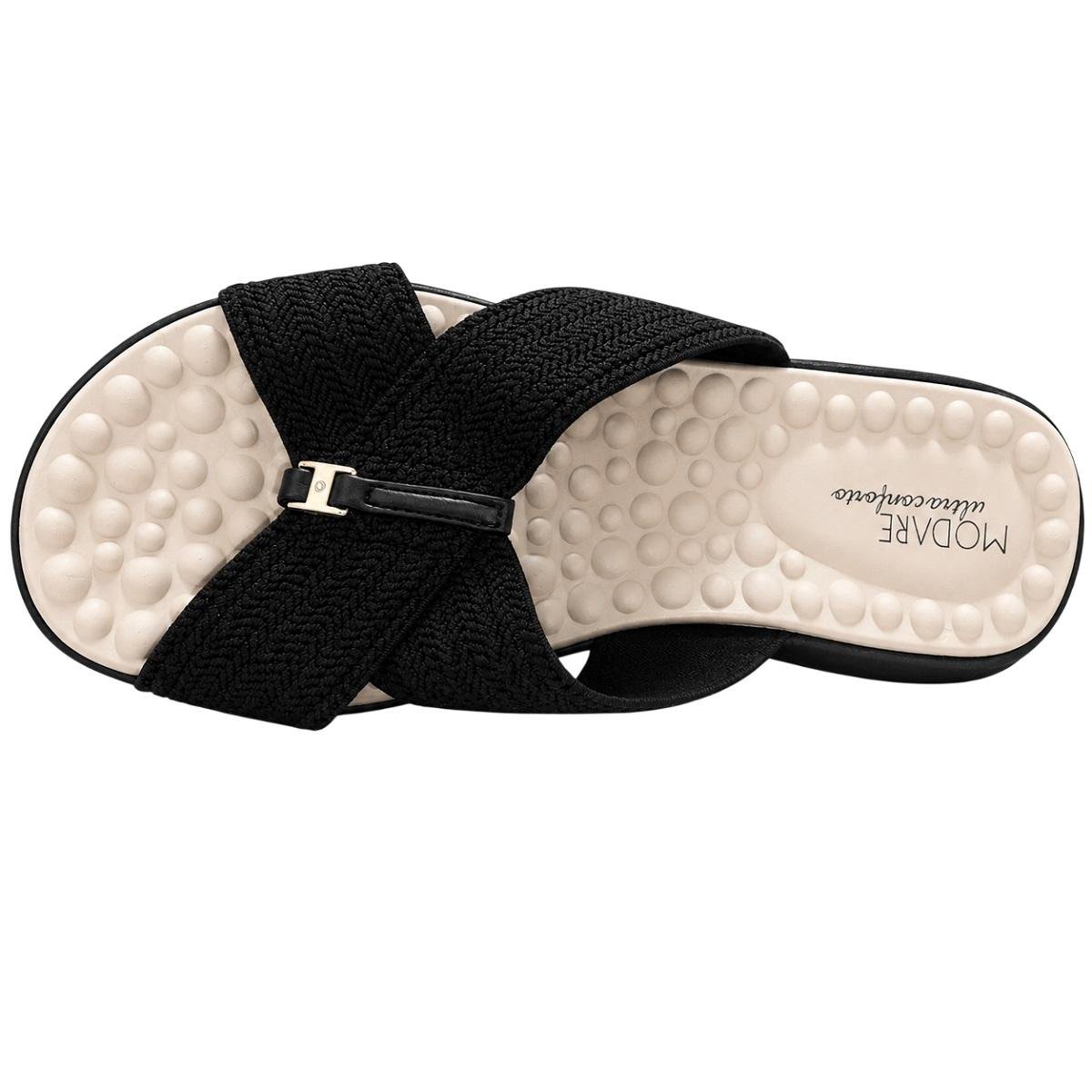 Tamanco Feminino Modare Ultraconforto 7142.101 Preto Preto 3