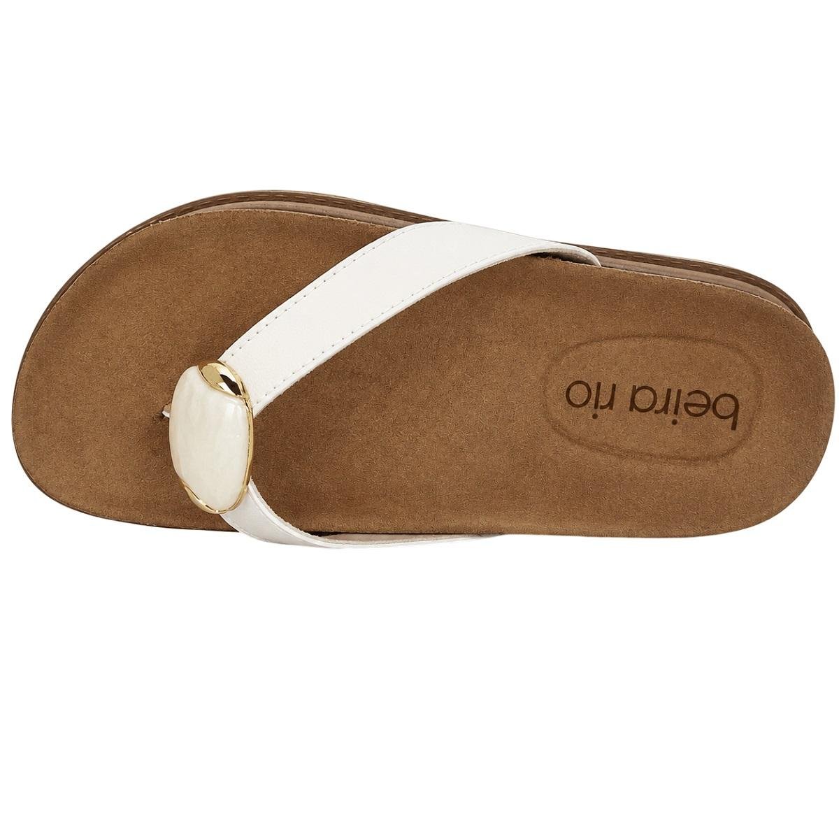Tamanco Papete Beira Rio 8524.118 Offwhite Branco 3