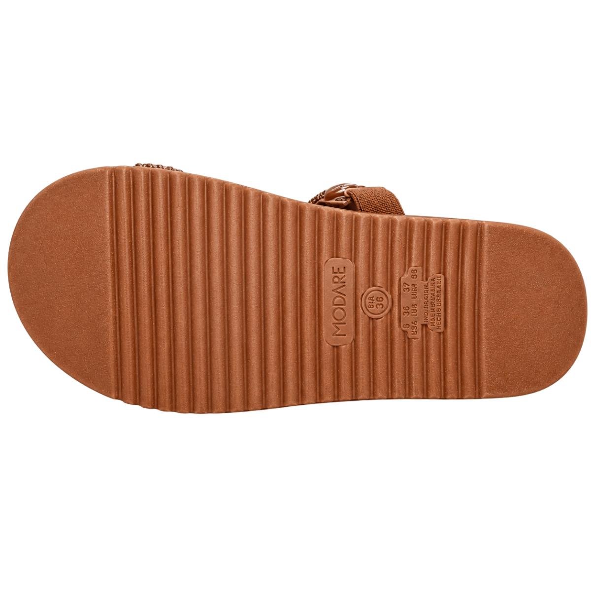 Tamanco Papete Feminino Modare Ultraconforto 7178.116 Marrom Marrom 4