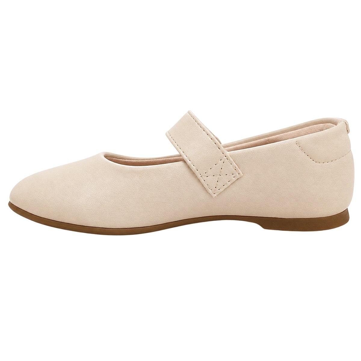 Sapatilha Infantil Menina Molekinha 2548.232 Offwhite Branco 2