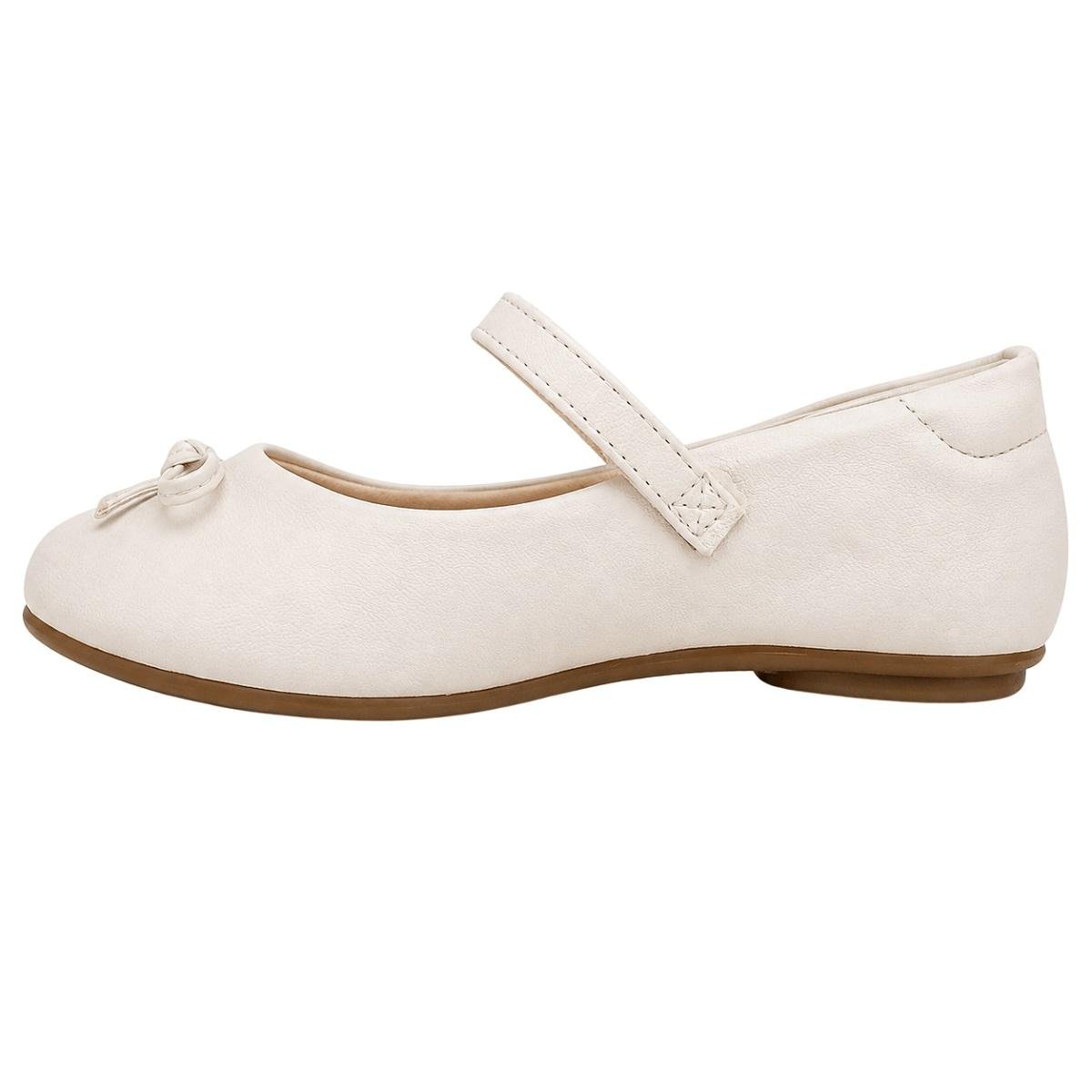 Sapatilha Infantil Menina Molekinha 2083.1131 Branca Branco 2