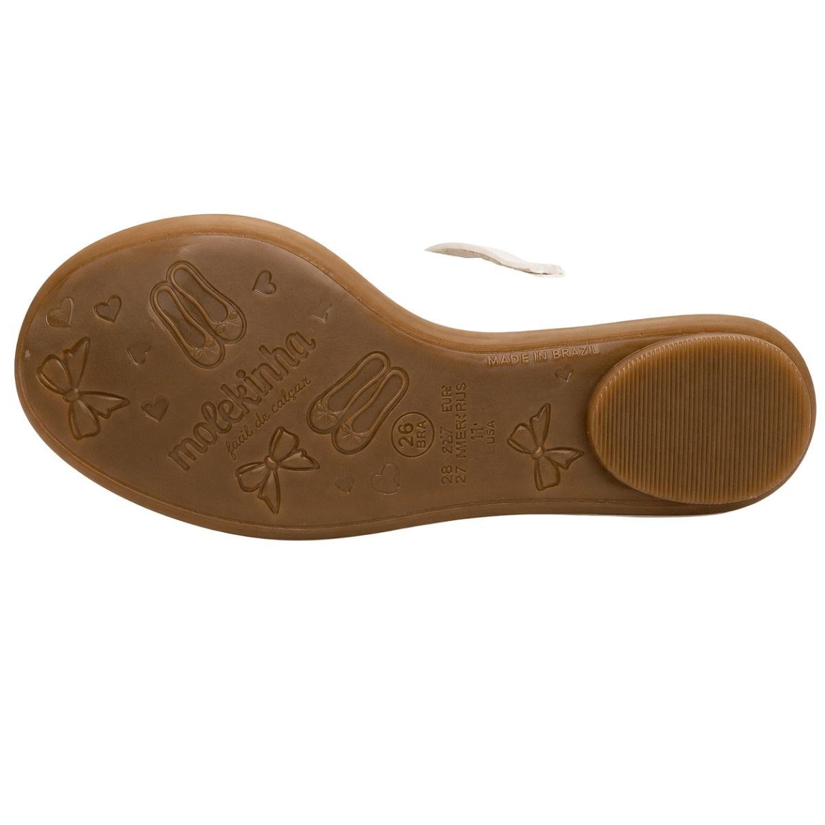 Sapatilha Infantil Menina Molekinha 2083.1131 Branca Branco 4
