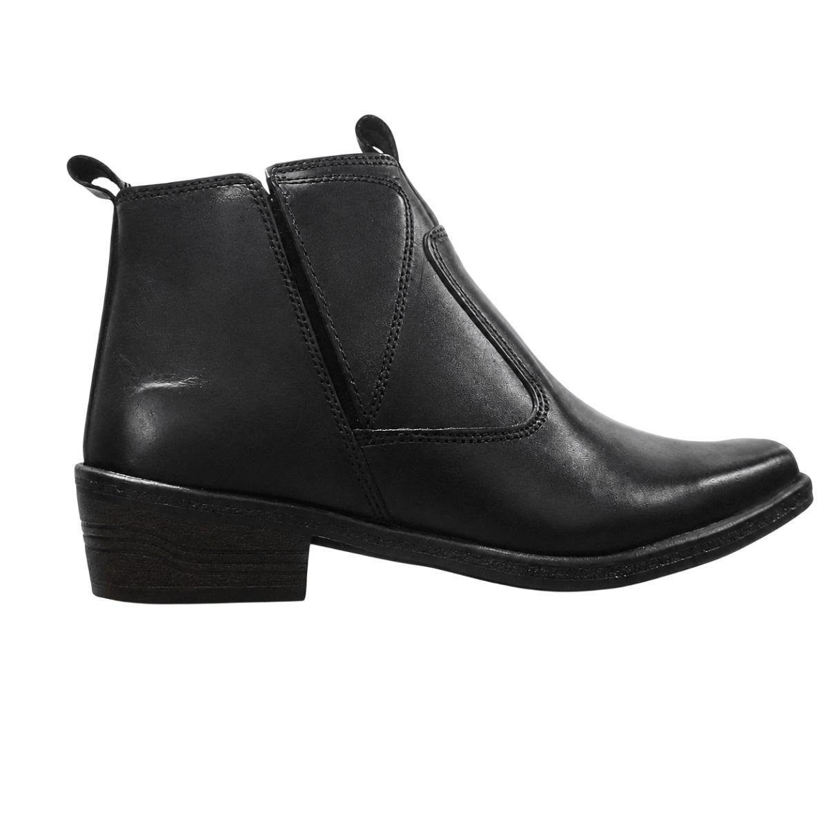 Botina Arizona Country Masculina kéffor 8768 Preta
