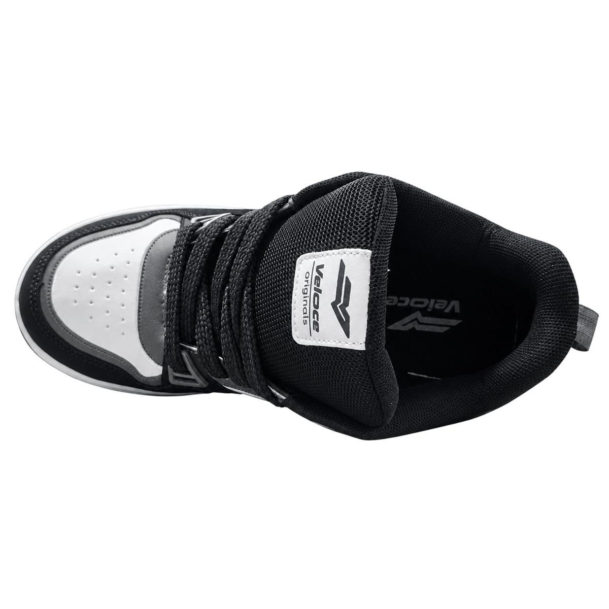 Tênis Casual Masculino Veloce V3050 Preto Preto 3