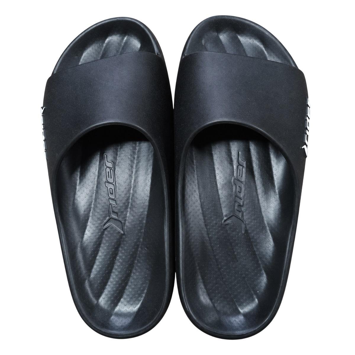 Chinelo Slide Casual Masculino Rider R26 Preto