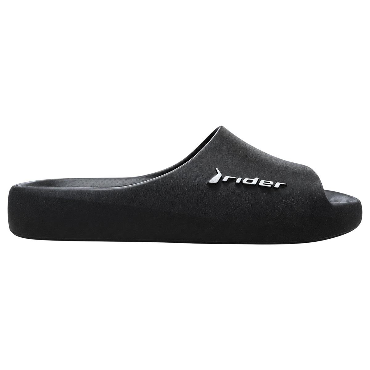 Chinelo Slide Casual Masculino Rider R26 Preto Preto 2