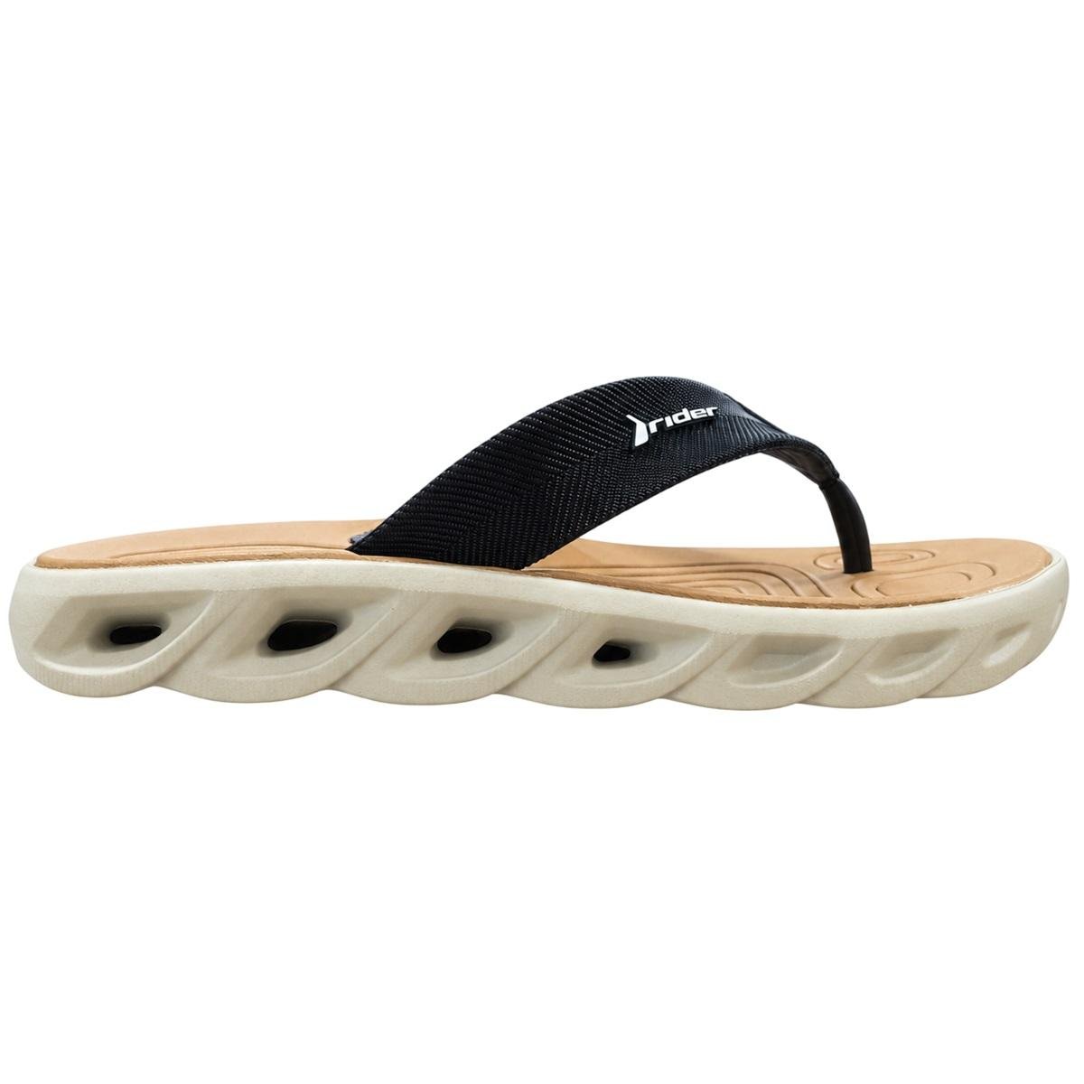 Chinelo Casual Masculino Rider Power Low Bege Bege 2