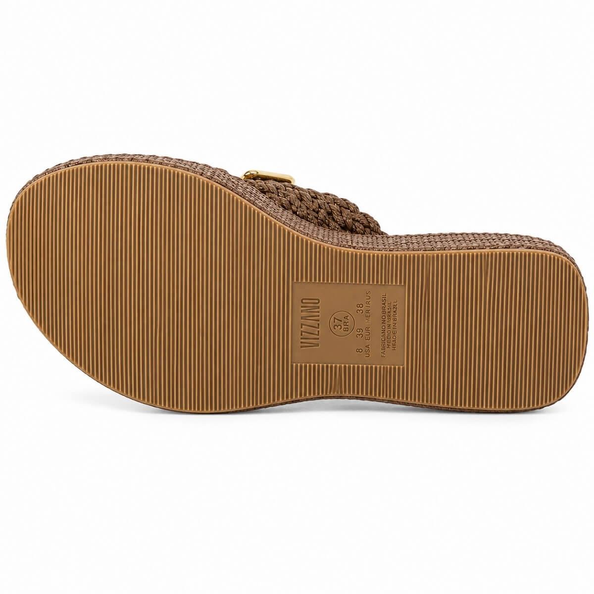 Tamanco Feminino Vizzano 6559.111 Marrom Marrom 4