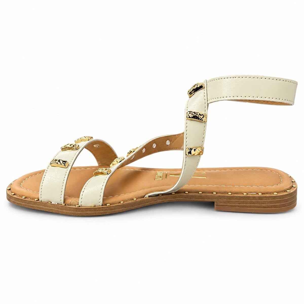 Sandália Rasteira Vizzano 6463.113 Branca Branco 2