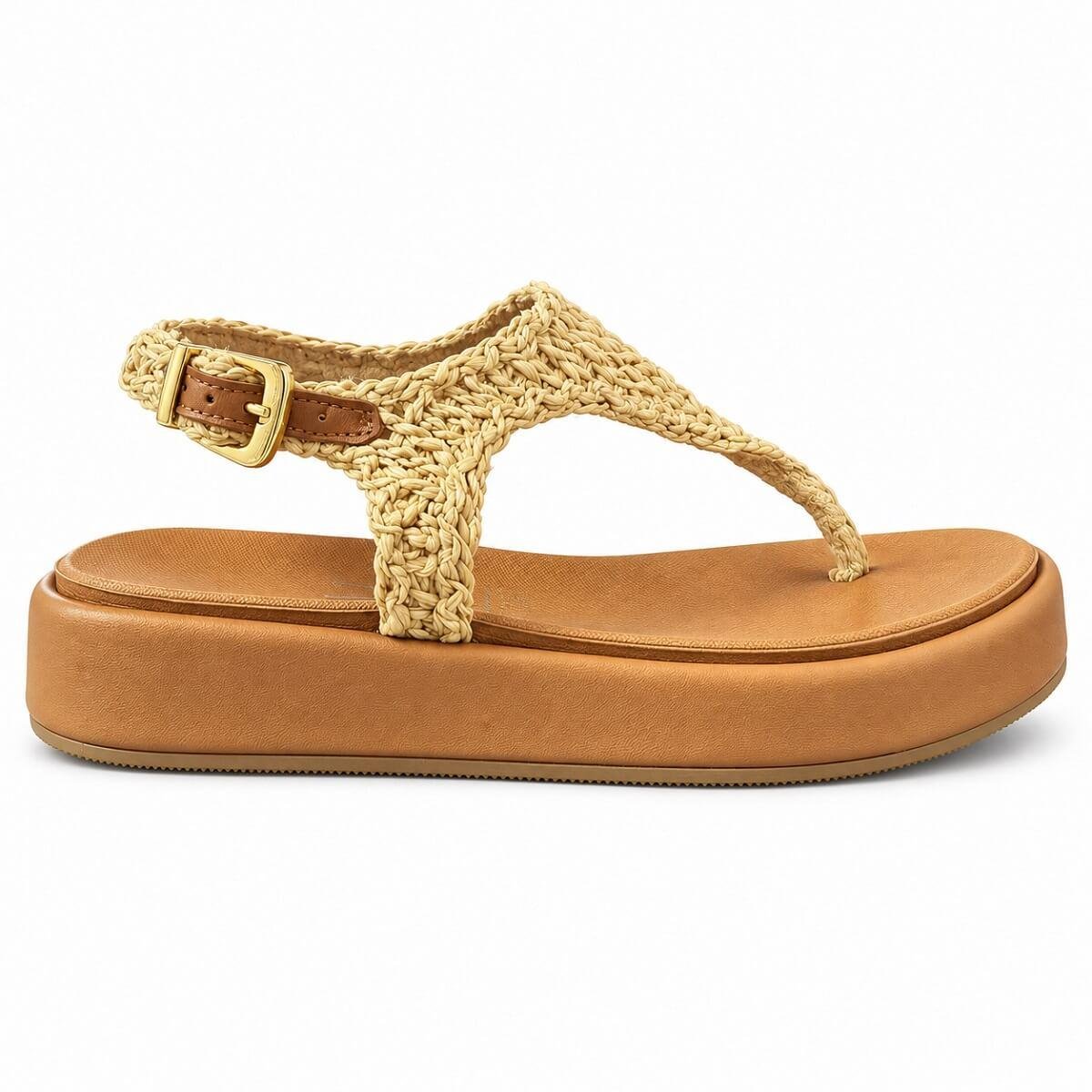 Sandália Papete Vizzano 6506.135 Camel