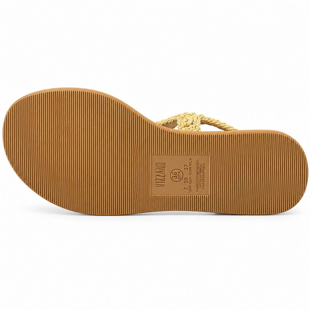 Sandália Papete Vizzano 6506.135 Camel Marrom 4
